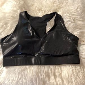 Fabletics Yitty Black Fog Sports Bra